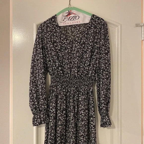 PRETTYGARDEN Long Sleeve Maxi Floral Dress - M - Picture 11 of 14